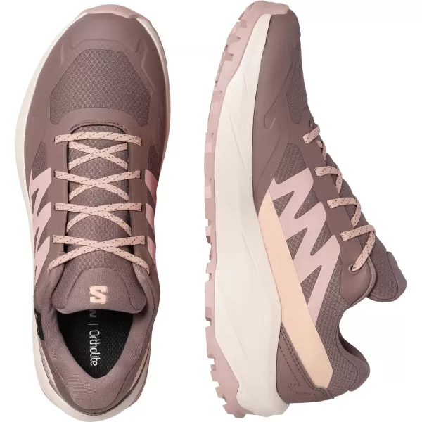  Női cipők SALOMON OUTSCAPE GTX W L49145200 VAS/VANÍLIA FAGYLALT/MANDULAKRÉM 