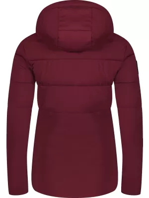 Női téli kabát NORDBLANC KNOLL NBWJL8272 BURGUNDIA