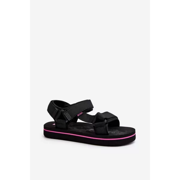  Női szandál LEE COOPER LCW-24-05-2751L FEKETE 