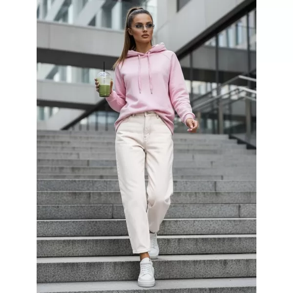  Női pulóver DSTREET BY1137 RÓZSASZÍN 