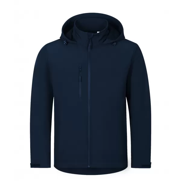  Férfi softshell kabát ALTISPORT NoPrint NP/ALM845 SÖTÉTKÉK 