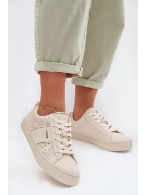 Női tornacipő BIG STAR TT274292 BÉZS Big Star Shoes