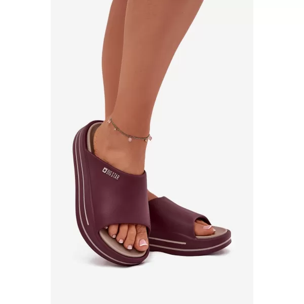  Női papucs BIG STAR SS274425 RED Big Star Shoes 
