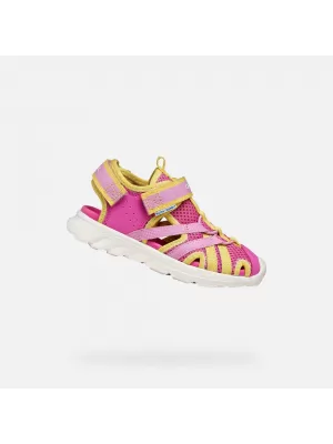 Lány szandál GEOX SANDAL AIRADYUM J55MTB01454C8063 RÓZSASZÍN