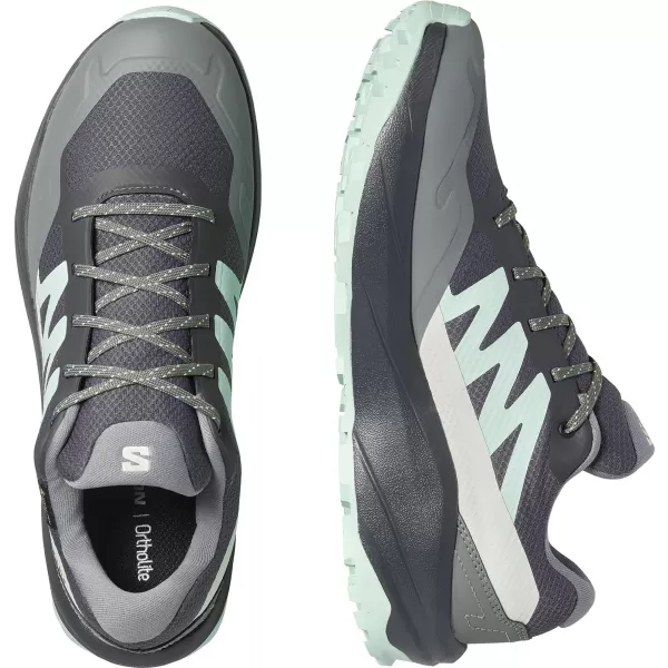  Női cipők SALOMON OUTSCAPE GTX W L49144800 ASZFALT/TISZTÁN AQUA/ZUZMÓ 