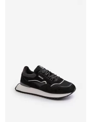 Férfi tornacipő BIG STAR NN174321 BLACK Big Star Shoes