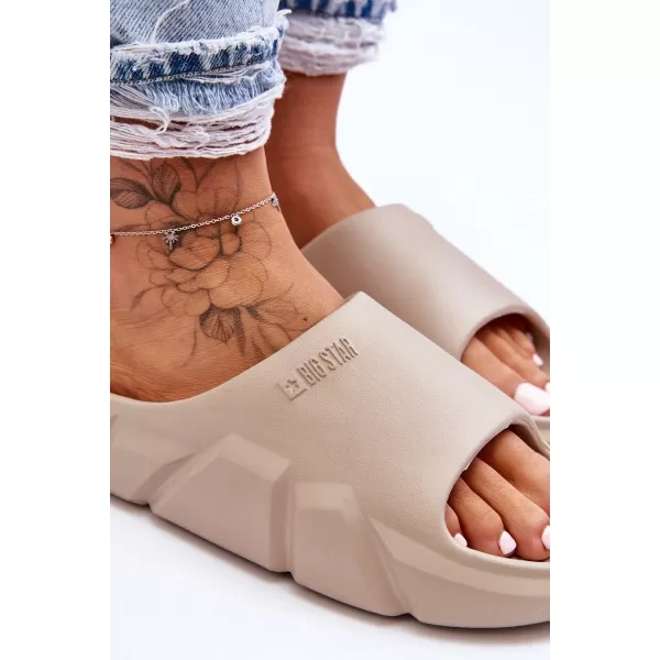  Női papucs BIG STAR LL274593 BÉZS Big Star Shoes 