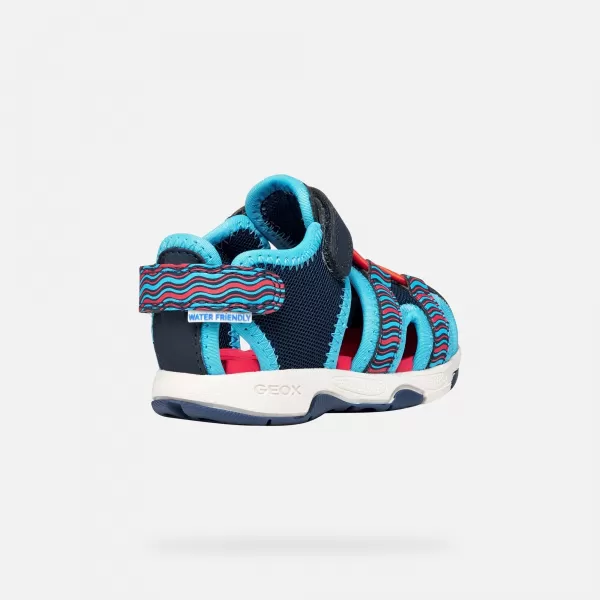  Fiú szandál GEOX SANDAL MULTY B650FA0CE14CF44D KÉK 