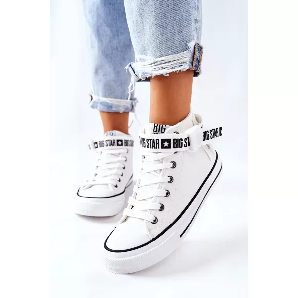  Női tornacipő BIG STAR GG274027 WHITE Big Star Shoes 