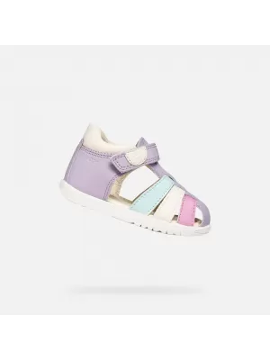 Lányok az első lépések GEOX SANDAL MACCHIA B254WB08502C8888 LILA