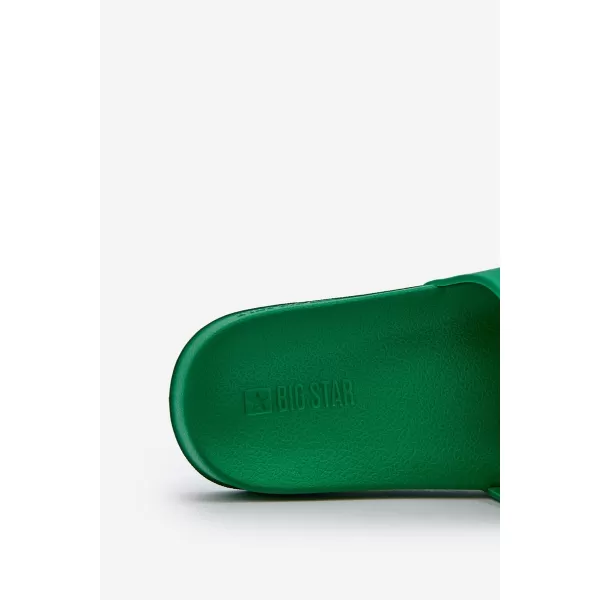  Férfi papucsok BIG STAR NN174650 GREEN Big Star cipők 