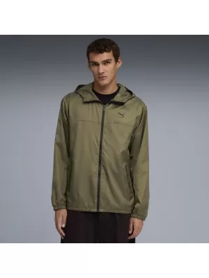 Férfi széldzseki PUMA ESS REGULAR WINDBREAKER 684625_81 LONDON ZÖLD