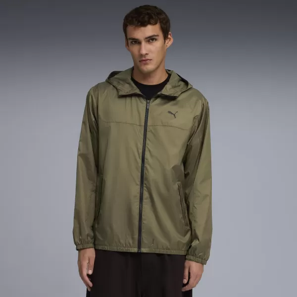  Férfi széldzseki PUMA ESS REGULAR WINDBREAKER 684625_81 LONDON ZÖLD 