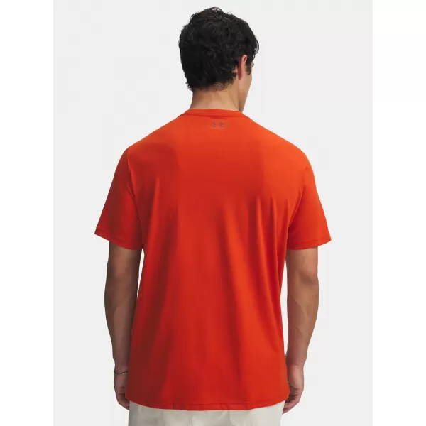  Férfi póló UNDER ARMOUR UA M SPORTSTYLE LC SS 1326799-842 NARANCS 