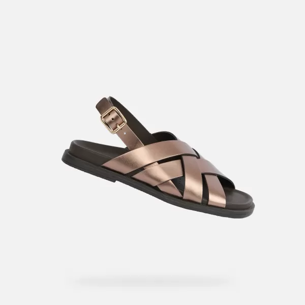  Női szandál GEOX ADELASH G012818 BARNA 