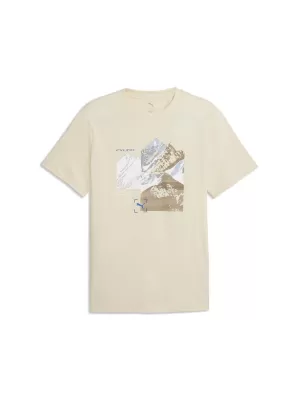 Férfi póló PUMA GRAPHIC TEE 691779_87 ALPESI HÓ