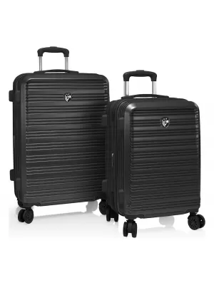 Bőrönd HEYS AeroLite S,M FEKETE