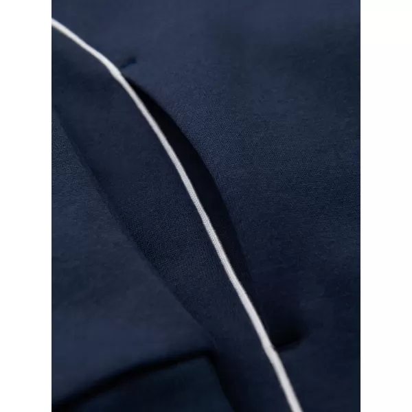  Férfi pulóver OMBRE OM-SSNZ-0250 SÖTÉTKÉK 
