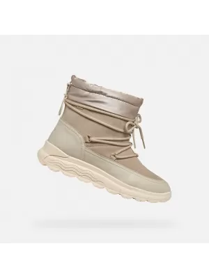 Női bokacsizma GEOX SPHERICA 4X4 ABX G004652 BÉZS