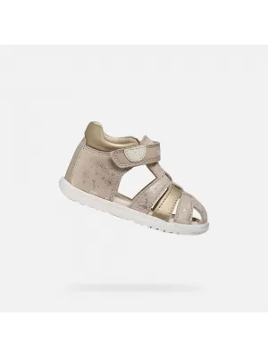Lányok az első lépések GEOX SANDAL MACCHIA B254WB007NFC8560 BÉZS