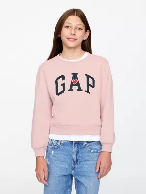 Gyermek pulóver GAP LOGO SWEATSHIRT 628718-00 PRIMITÍV