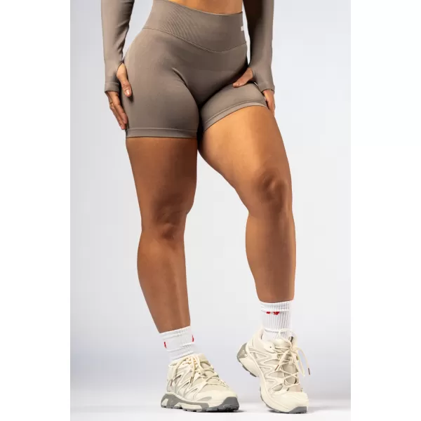  Magas derekú push-up rövidnadrág POWER 893 LIGHT BROWN ASH Nebbia 
