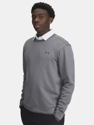 Férfi pulóver UNDER ARMOUR UA M SWEATER FLEECE CREW 6003723-025 SZÜRKE