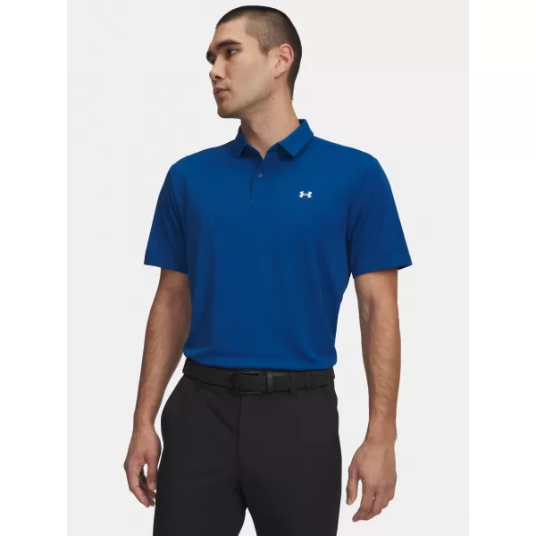  Férfi póló UNDER ARMOUR UA T2G PIQUE POLO 6012303-426 KÉK 