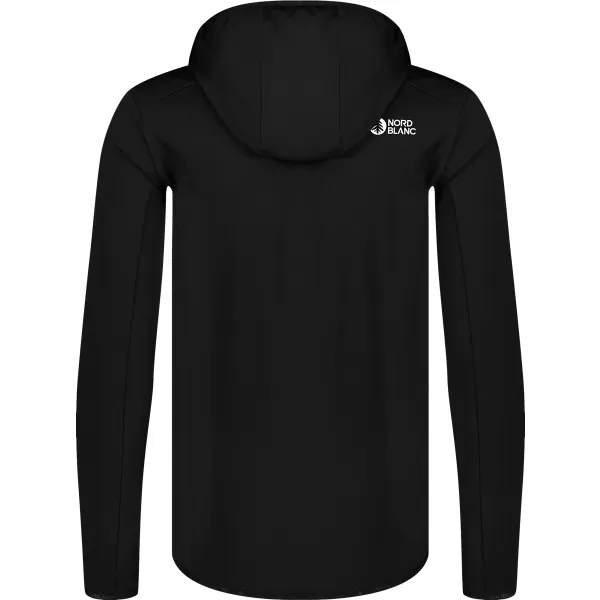  Férfi powerfleece pulóver NORDBLANC BRACKEN NBWFM8286 FEKETE 
