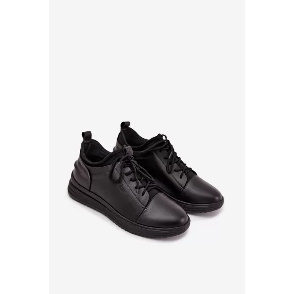  Férfi cipők LEE COOPER LCJ-26-33-3964 FEKETE 