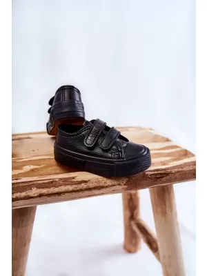 Gyermek tornacipő BIG STAR KK374090 BLACK Big Star Shoes