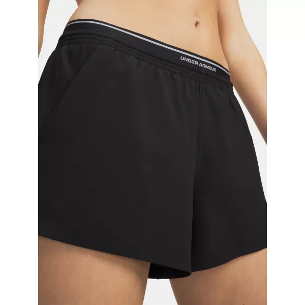  Női rövidnadrág UNDER ARMOUR VANISH WOVEN 3IN SHORTS 6009965-008 FEKETE 