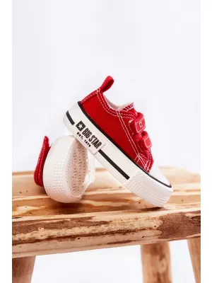Gyermek tornacipő BIG STAR KK374076 RED Big Star Shoes