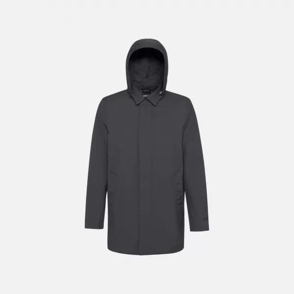 Férfi parka GEOX JACOPO G014364 SZÜRKE 