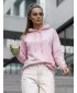 Női pulóver DSTREET BY1137 RÓZSASZÍN