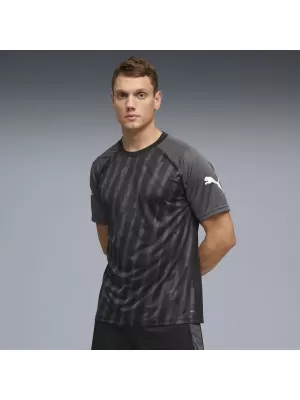 Férfi funkcionális póló PUMA INDIVIDUALLIGA GRAPH JERSEY 660578_03 PUMA FEKETE/PUMA FEHÉR