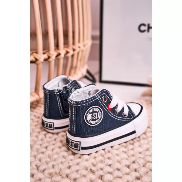  Gyermek tornacipő BIG STAR HH374189 NAVY Big Star Shoes 
