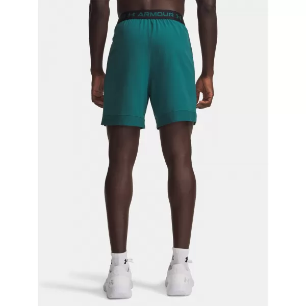  Férfi rövidnadrág UNDER ARMOUR VANISH WOVEN 6IN SHORTS 1373718-338 ZÖLD 