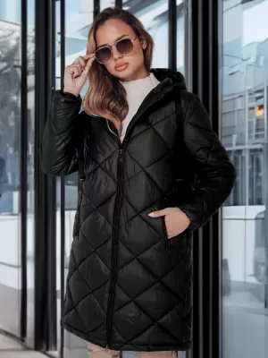 Női kabát DSTREET TY4988 FEKETE