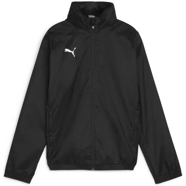 Gyermek dzseki PUMA TEAMGOAL ALLWEATHER JKT JR 659045-03 PUMA FEKETE/PUMA FEHÉR 