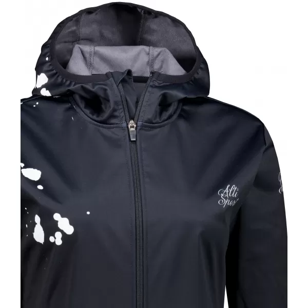  Női prémium softshell kabát ALTISPORT VOJ/ALW077JACK01 FEKETE 