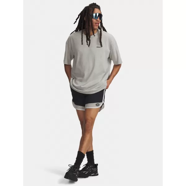  Férfi rövidnadrág UNDER ARMOUR UA ICON WOVEN TRACK SHORTS 6009350-001 FEKETE 