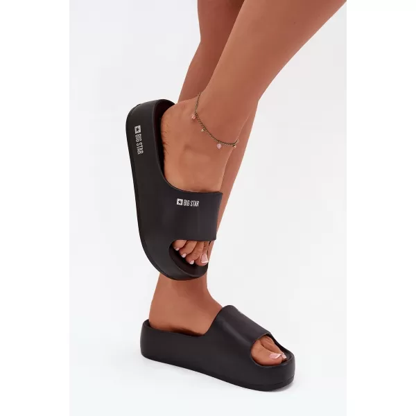 Női papucs BIG STAR SS274721 BLACK Big Star Shoes 