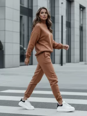 Női szett DSTREET AY0730 KARAMELLA