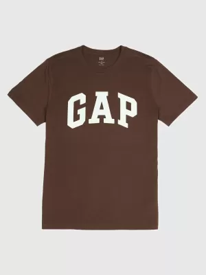 Férfi póló GAP LOGO TEE 856659-39 SÖTÉTBARNA