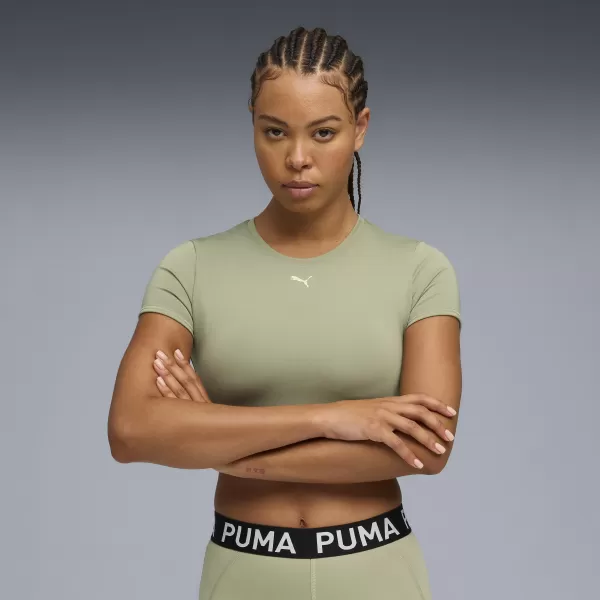 Női póló PUMA W STRONG TEE - SHORT 526805-82 LUX HADSEREG 