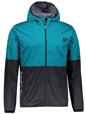 Férfi prémium softshell kabát ALTISPORT VOJ/ALM051JACK01 KEROZIN/FEKETE