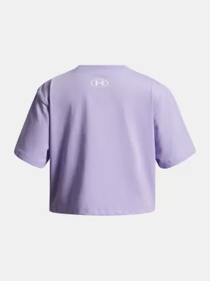 Lányos póló UNDER ARMOUR UA RIVAL SS 1389755-538 LILA