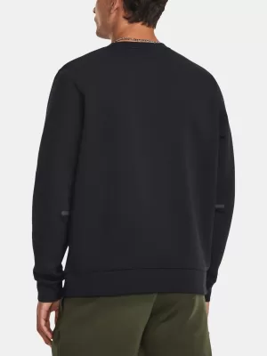 Férfi pulóver UNDER ARMOUR UA UNSTOPPABLE FLC CREW 1381688-001 FEKETE