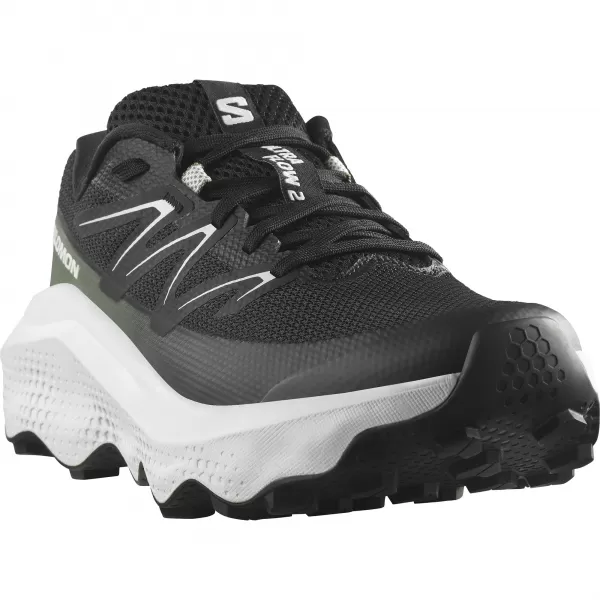  Női cipők SALOMON ULTRA FLOW 2 W L47883700 FEKETE/FEHÉR/AGAVÉ ZÖLD 